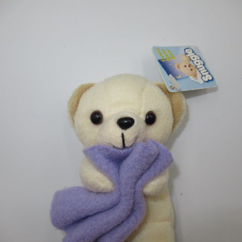 2000年★Snugglebear★スナッグルベア★スナグルベア★スナグル★bear★ベア★ビーニー★アドバタイジング★企業物★purple★紫★フィギュア★人形★ぬいぐるみ★約１４センチ★