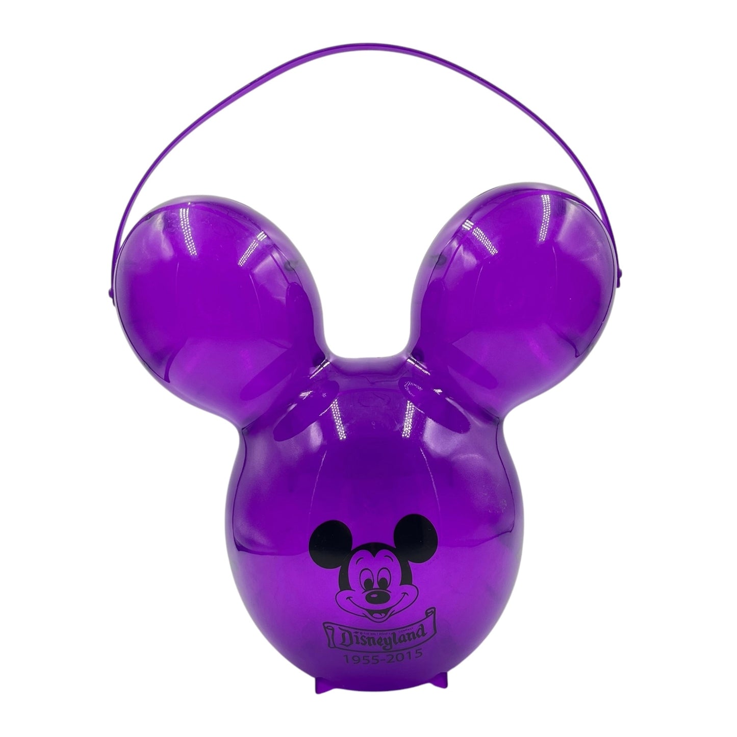 Disneyland 60th★Mickey Mouse★Mickey Mouse★Balloon type★popcorn Bucket★Popcorn bucket★Basket★Bucket★Figure★Doll★Plush toy★Purple★Purple★ 