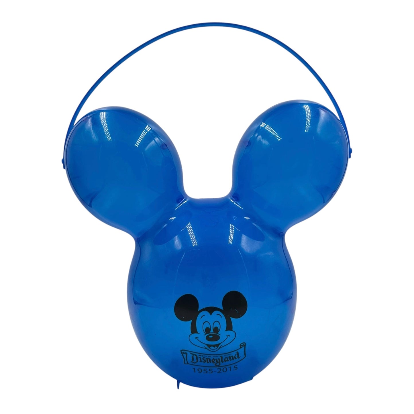 Disneyland 60th★Mickey Mouse★Mickey Mouse★Balloon type★popcorn Bucket★Popcorn bucket★Basket★Bucket★Figure★Doll★Plush toy★Blue★ 