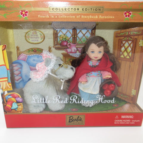2001★Barbie★Barbie★Little Red Riding Hood★MATEL★Figure★Doll★Plush toy★ 