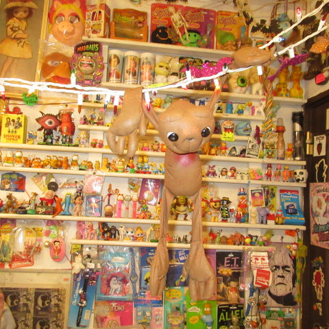 レア！！！80's★1982年★E.T ★Kamer★カマー★手足が長いE.T ★宇宙人★エイリアン★フィギュア★人形★ぬいぐるみ★劣化あり★