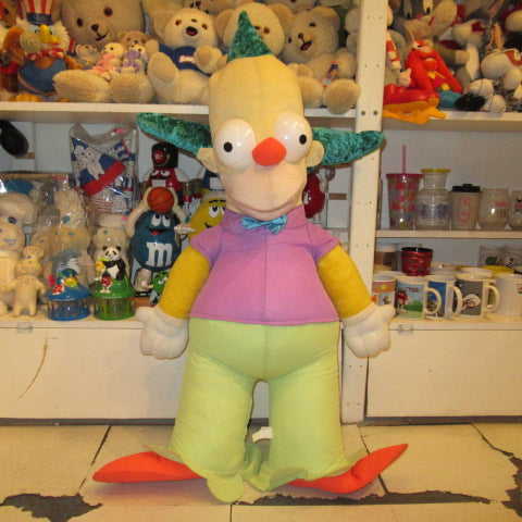 レア！！！特大★The Simpsons★シンプソンズ★クラスティ★KRUSTY★クラスティ・ザ・クラウン★ピエロ★バート★ホーマー★フィギュア★人形★ぬいぐるみ★