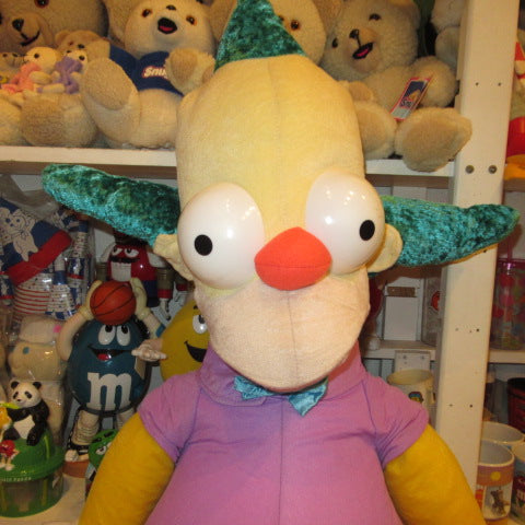 レア！！！特大★The Simpsons★シンプソンズ★クラスティ★KRUSTY★クラスティ・ザ・クラウン★ピエロ★バート★ホーマー★フィギュア★人形★ぬいぐるみ★