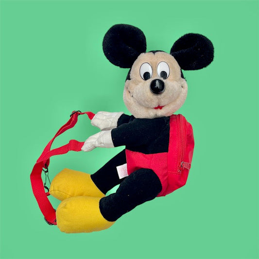 Vintage★Mickey Mouse★ミッキーマウス★Back Pack★バックパック★リュック★ウエストポーチ★人形★フィギュア★ぬいぐるみ★ビンテージ★Disney★ディズニー★