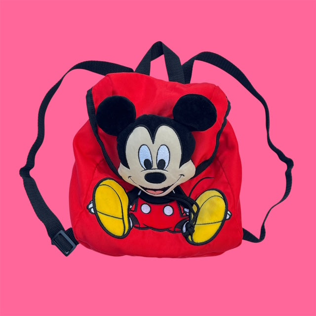 Vintage★Mickey Mouse★Mickey Mouse★Backpack★Back Pack★Doll★Figure★Plushie★Vintage★Disney★Disney★ 