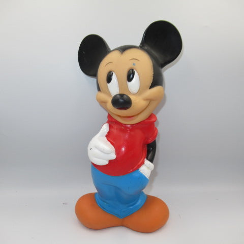 Vintage★Mickey Mouse★BANK★Piggy Bank★Soft Vinyl Bank★Doll★Figure★Plushie★Vintage★Disney★Disney★ 