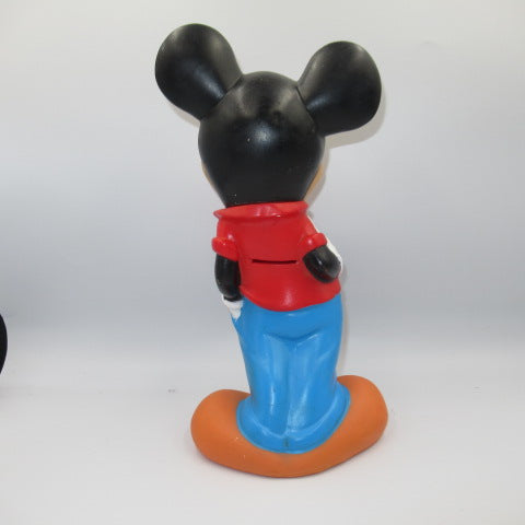 Vintage★Mickey Mouse★BANK★Piggy Bank★Soft Vinyl Bank★Doll★Figure★Plushie★Vintage★Disney★Disney★ 