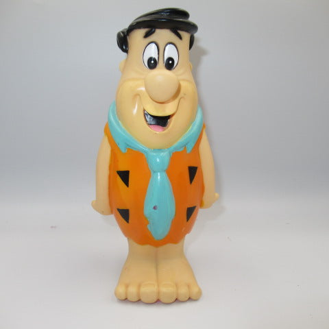 90's★1992★FRINTSTONE★Flintstone★Fred Flintstone★Piggy bank★BANK★Soft vinyl bank★HANNA BARBERA★Hanna-Barbera★Figure★Doll★Plush toy★ 