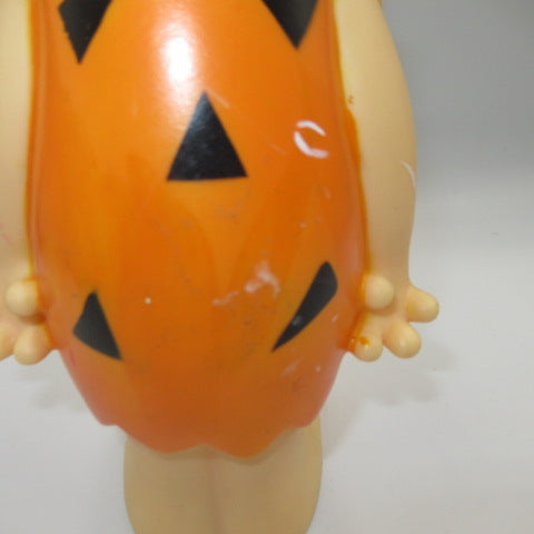 90's★1992★FRINTSTONE★Flintstone★Fred Flintstone★Piggy bank★BANK★Soft vinyl bank★HANNA BARBERA★Hanna-Barbera★Figure★Doll★Plush toy★ 