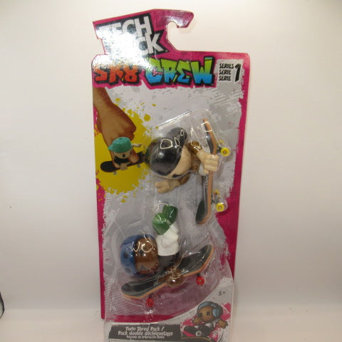 TECH DECK★SK8 CREW★Finger Skate★Skateboard★Skateboard★Skater★Doll★Figure★Plush Toy★Set of 2★ 