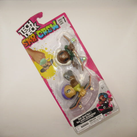 TECH DECK★SK8 CREW★Finger Skate★Skateboard★Skateboard★Skater★Doll★Figure★Plush Toy★Set of 2★ 