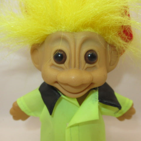 RUSS★RUSS社★TROLL★トロール★vintage★ビンテージ★rain★レインコート★raincoat★雨★★１★yellow★イエロー★フィギュア★ぬいぐるみ★人形★