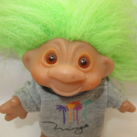 DAM★ダム★vintage★ビンテージ★TROLL★トロール★スウェット★green★グリーン★フィギュア★ぬいぐるみ★人形★