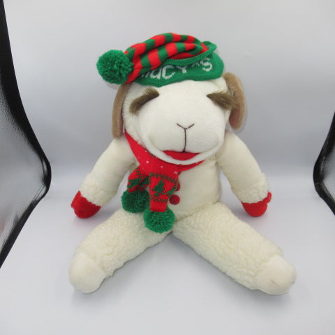 1993★LAMB CHOP★Macy's★Doll★Figure★Plushie★Scarf★Knitted hat★Vintage★ 