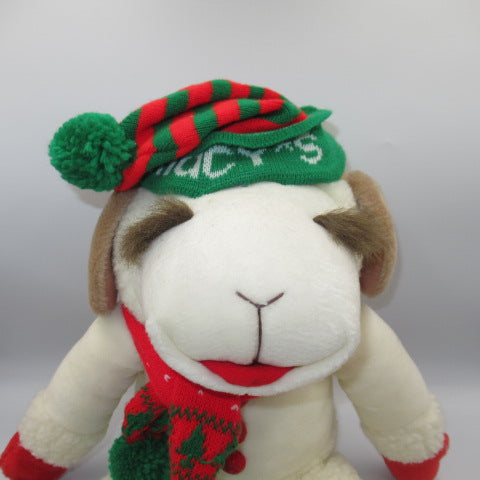 1993★LAMB CHOP★Macy's★Doll★Figure★Plushie★Scarf★Knitted hat★Vintage★ 