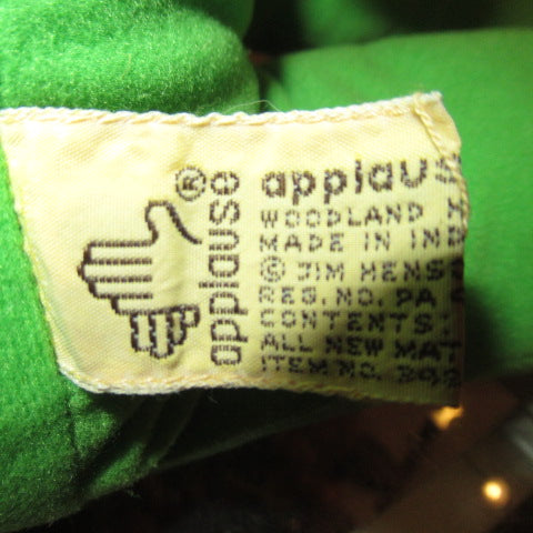 レア！！80’s★vintage★ビンテージ★SESAMI STREET★セサミストリート★Ernie＆Bert★JIM HENSON★ジム・ヘンソン★アーニーとバート★人形セット★applause★フィギュア★人形★ぬいぐるみ★