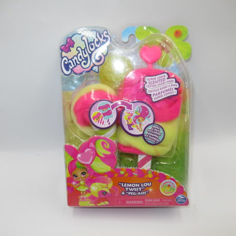 Candy Locks★Candy Locks★Cotton Candy★Girl★Doll★Figure★Plushie★LEMON LOU TWIST＆PEG ASIS★ 