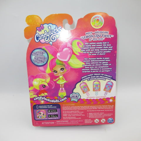 Candy Locks★Candy Locks★Cotton Candy★Girl★Doll★Figure★Plushie★LEMON LOU TWIST＆PEG ASIS★ 