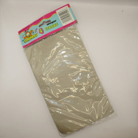 1978★GARFIELD★Garfield★Straw set★4 pieces★Figure★Doll★Plush toy★ 