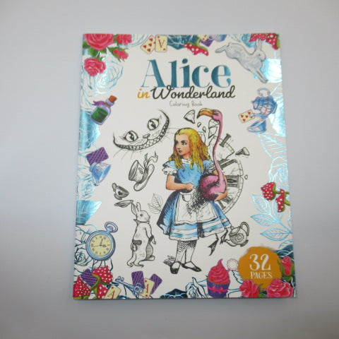Alice in Wonderland★アリスインワンダーランド★カラーリングブック★ぬりえ★本★人形★フィギュア★ぬいぐるみ★1★