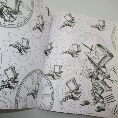 Alice in Wonderland★アリスインワンダーランド★カラーリングブック★ぬりえ★本★人形★フィギュア★ぬいぐるみ★1★