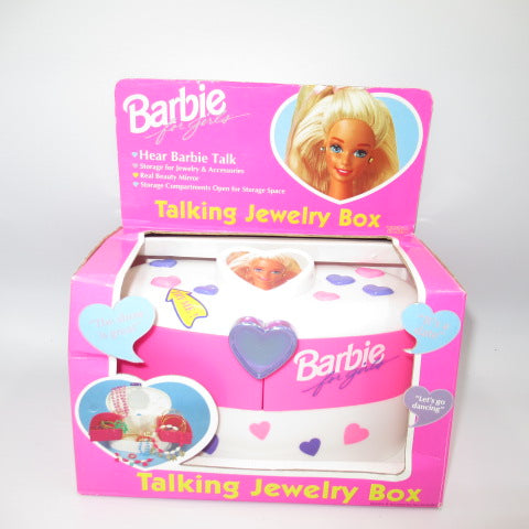 1995年★90’s★Barbie★バービー★トーキング★ジュエリーボックス★Talking Jewerly Box★フィギュア★人形★ぬいぐるみ★