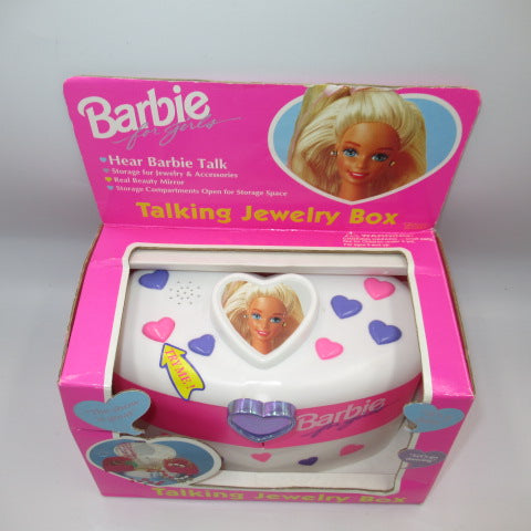 1995★90's★Barbie★Barbie★Talking★Jewelry Box★Talking Jewerly Box★Figure★Doll★Plushie★ 
