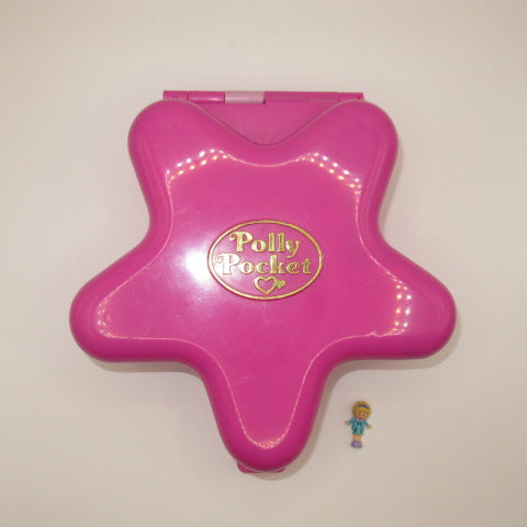 レア！90's★ビンテージ★Polly Pocket★ポーリーポケット★星の遊園地★ライツアップ★大きいコンパクト★ままごと★ミニチュア★ドールハウス★フィギュア★人形★ぬいぐるみ★