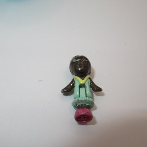 90's★ビンテージ★Polly Pocket★ポーリーポケット★コンパクト★お花★グリーン★ままごと★ミニチュア★ドールハウス★フィギュア★人形★ぬいぐるみ★