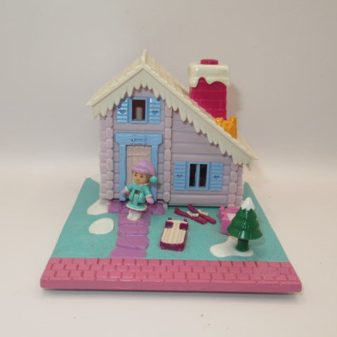90's★ビンテージ★Polly Pocket★ポーリーポケット★お家★Polly Ville★スキーロッジ★ままごと★ミニチュア★ドールハウス★フィギュア★人形★ぬいぐるみ★