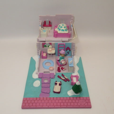 90's★ビンテージ★Polly Pocket★ポーリーポケット★お家★Polly Ville★スキーロッジ★ままごと★ミニチュア★ドールハウス★フィギュア★人形★ぬいぐるみ★