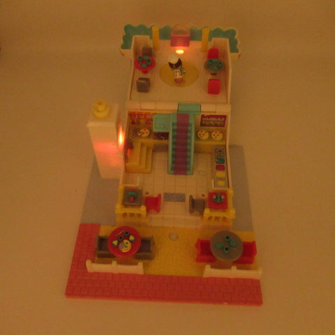 レア！90's★ビンテージ★Polly Pocket★ポーリーポケット★お家★Polly Ville★ピザ屋★Pizzeria★ままごと★ミニチュア★ドールハウス★フィギュア★人形★ぬいぐるみ★