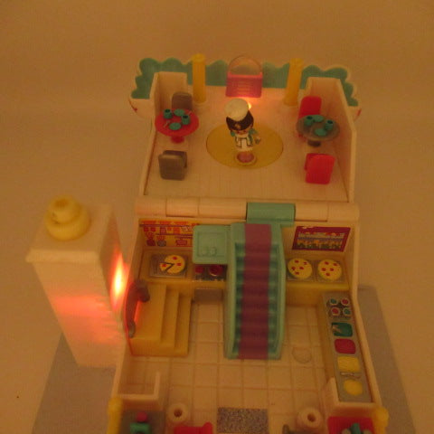 レア！90's★ビンテージ★Polly Pocket★ポーリーポケット★お家★Polly Ville★ピザ屋★Pizzeria★ままごと★ミニチュア★ドールハウス★フィギュア★人形★ぬいぐるみ★