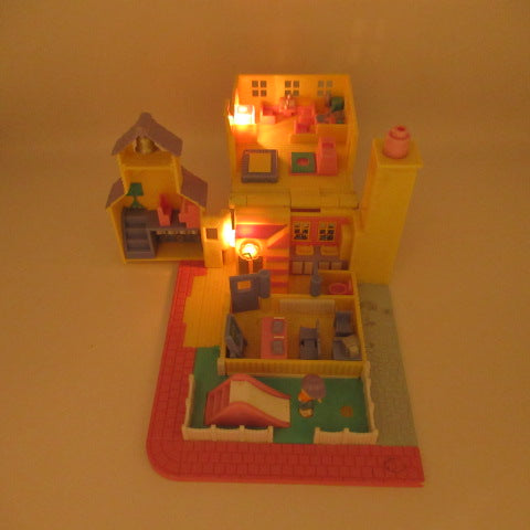 レア！90's★ビンテージ★Polly Pocket★ポーリーポケット★お家★Polly Ville★SCOOL★学校★ままごと★ミニチュア★ドールハウス★フィギュア★人形★ぬいぐるみ★