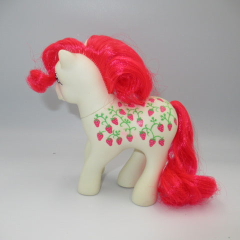レア！80'★My Little pony★マイリトルポニー★Twice as Fancy Ponies★ストロベリー★Sugerberry★総柄★フィギュア★人形★ぬいぐるみ★