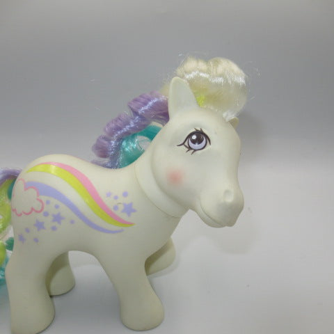 80's★My Little pony★マイリトルポニー★Rainbow Curl★レインボーカール★人形★フィギュア★ぬいぐるみ★虹★白★G1★ビンテージ★