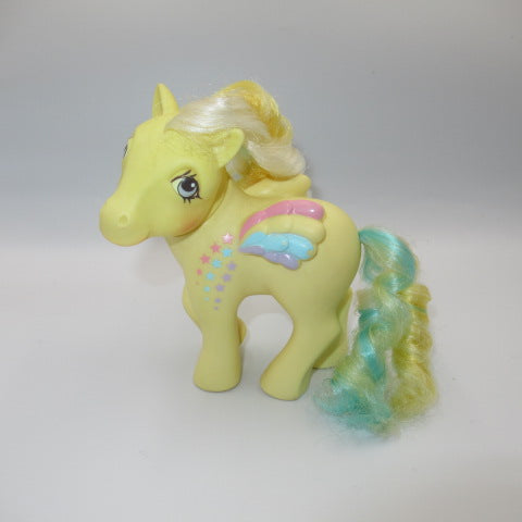 80's★My Little pony★マイリトルポニー★Rainbow Curl★レインボーカール★人形★フィギュア★ぬいぐるみ★虹★黄色★イエロー★G1★ビンテージ★