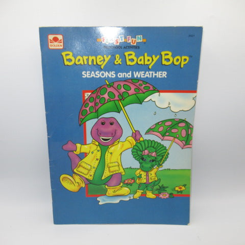 1993年★90's★Barney★バーニー★恐竜★カラーリングブック★本★ぬりえ★人形★フィギュア★ぬいぐるみ★ビンテージ★