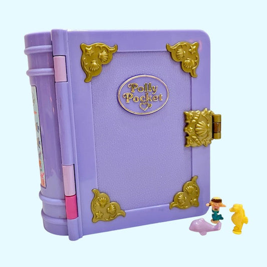 90's★1995年★Polly Pocket★ポーリーポケット★コンパクト★ままごと★ミニチュア★人形★フィギュア★ぬいぐるみ★ビンテージ★本★ライトアップ★