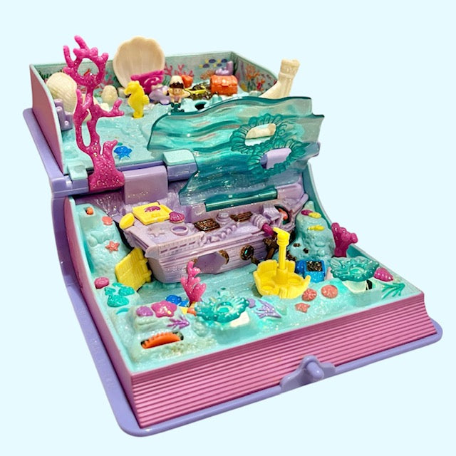 90's★1995年★Polly Pocket★ポーリーポケット★コンパクト★ままごと★ミニチュア★人形★フィギュア★ぬいぐるみ★ビンテージ★本★ライトアップ★