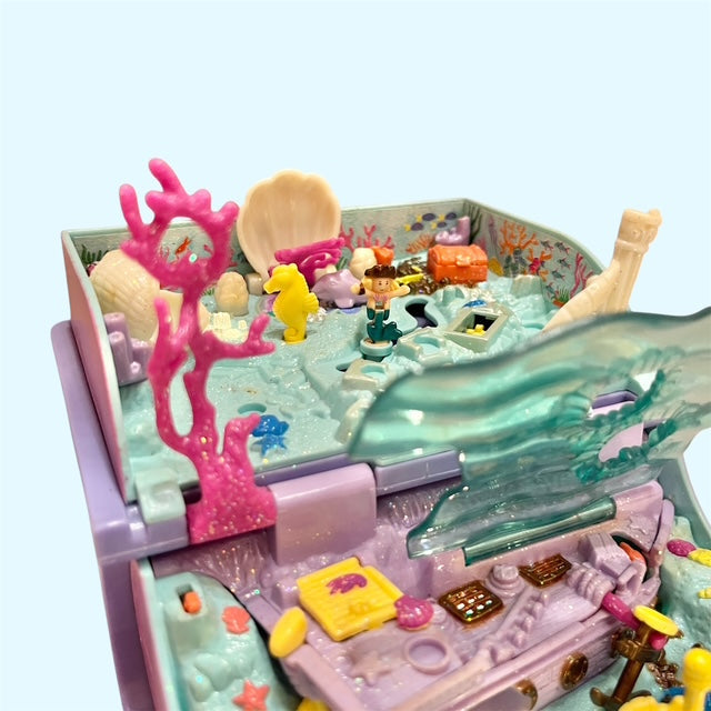 90's★1995年★Polly Pocket★ポーリーポケット★コンパクト★ままごと★ミニチュア★人形★フィギュア★ぬいぐるみ★ビンテージ★本★ライトアップ★