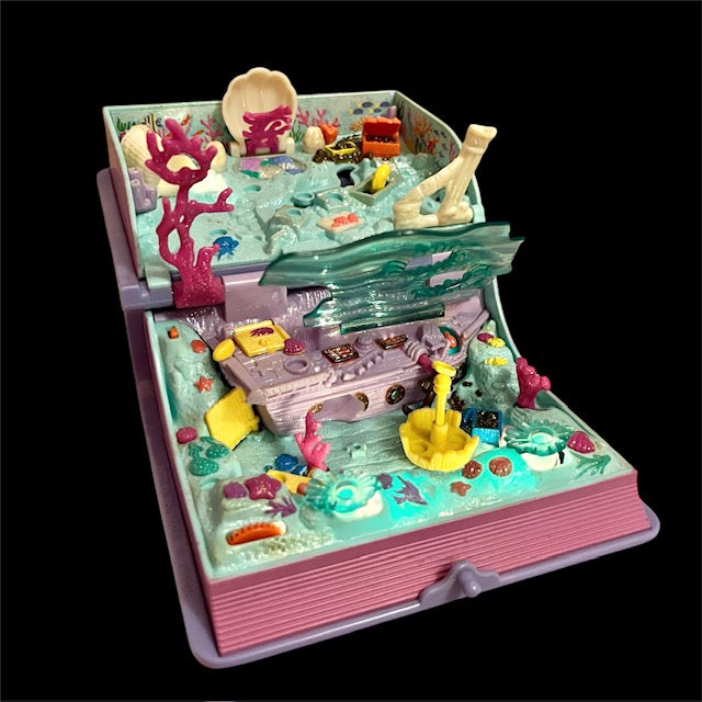 90's★1995年★Polly Pocket★ポーリーポケット★コンパクト★ままごと★ミニチュア★人形★フィギュア★ぬいぐるみ★ビンテージ★本★ライトアップ★