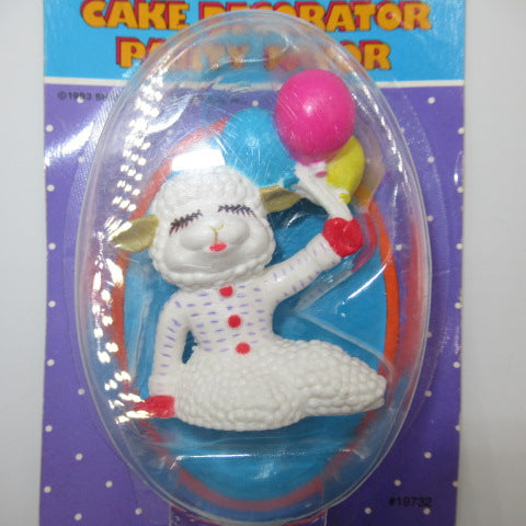 1993年★90's★vintage★ビンテージ★lambchop★ブリスター★cakedecoration★cake★ケーキデコレーション★decoration★デコレーション★羊★ヒツジ★フィギュア★人形★ぬいぐるみ★