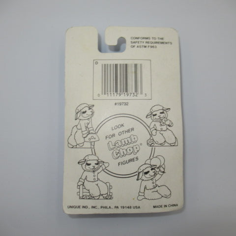 1993年★90's★vintage★ビンテージ★lambchop★ブリスター★cakedecoration★cake★ケーキデコレーション★decoration★デコレーション★羊★ヒツジ★フィギュア★人形★ぬいぐるみ★