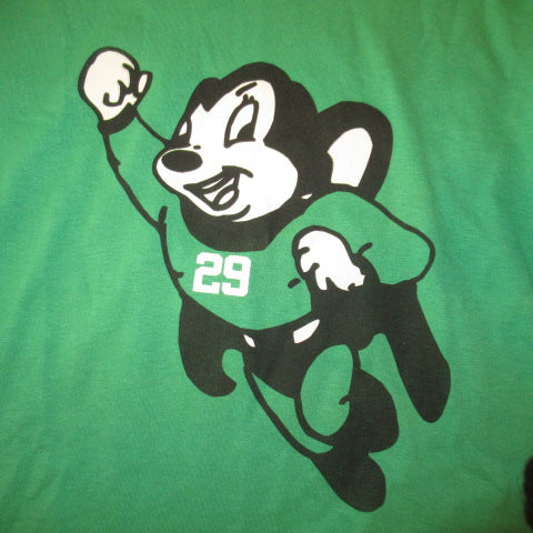 USED★Mighty Mouse★Mighty Mouse★T-shirt★Men's★XL size★Green★Figure★Doll★Plush toy★ 