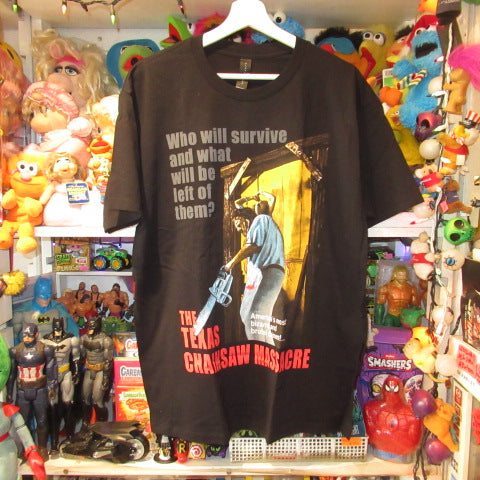THE TEXAS CHAINSAW MASSACRE★Texas Chainsaw★The Texas Chainsaw Massacre★Leatherface★T-shirt★Horror★HORROR★Movie★Men's★L size★Black★New★Figure★Doll★Plush toy★ 