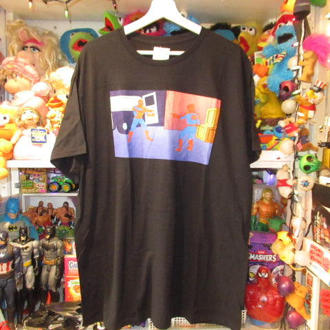 MAVEL★Marvel Comics★SPIDERMAN★Spiderman★T-shirt★American Comics★Men's★XL Size★Black★New★Figure★Doll★Plushie★ 