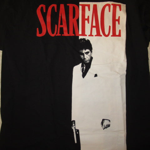Movie★SCARFACE★Scarface★Al Pacino★80's★Mafia★T-shirt★Men's★Size L★Black★New★Figure★Doll★Plush toy★ 