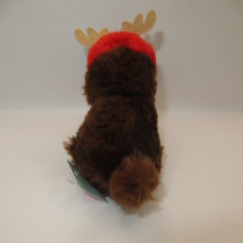 Rare! 80's★THE SESAMI STREET★Sesame Street★SNUFFLEPAGUS★Snuffy★Vintage★Small stuffed animal★Christmas★Reindeer★Figure★Doll★Plush toy★ 