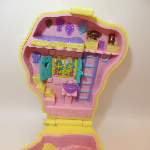 90’s★ビンテージ★POLLY POCKET★ポーリーポケット★ポニー★Pony Ridin compact★イエロー★黄色★コンパクト★ミニチュア★ままごと★フィギュア★人形★ぬいぐるみ★